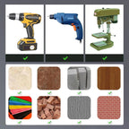 High hardness slate head eccentric drill