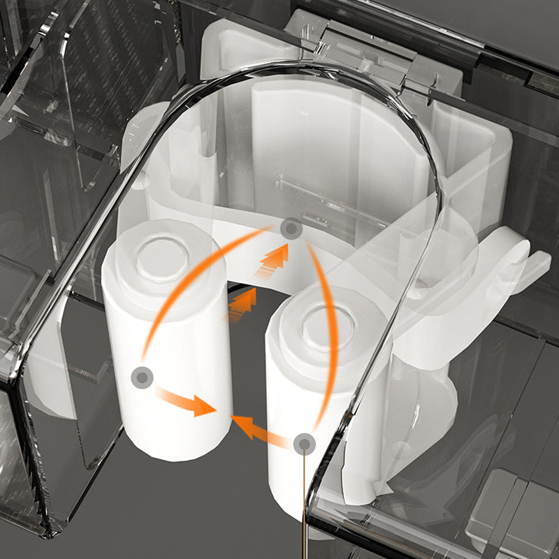 Multifunctional Mop Holder with Hooks