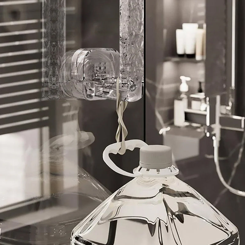 Transparent Ripple Multifunctional Suction Cup Handles
