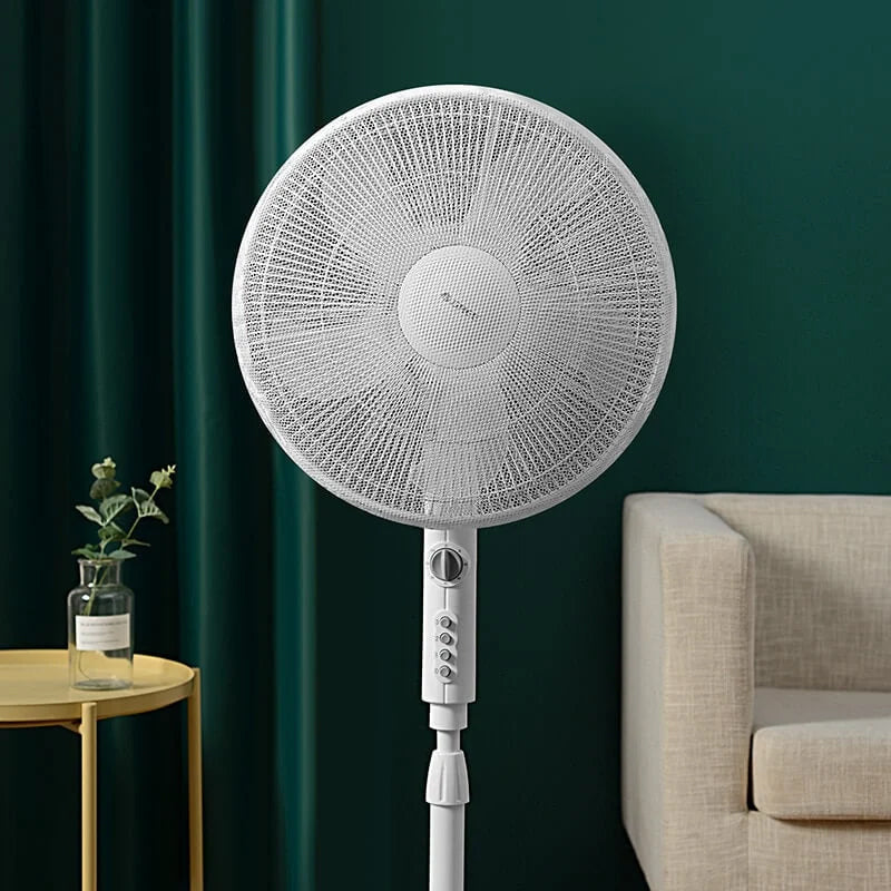 Protective net for electric fans
