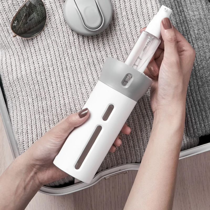 And leak-proof 4-in-1 travel bottles