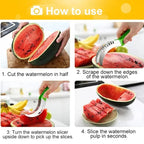 Multifunctional Stainless Steel Fruit Cutter