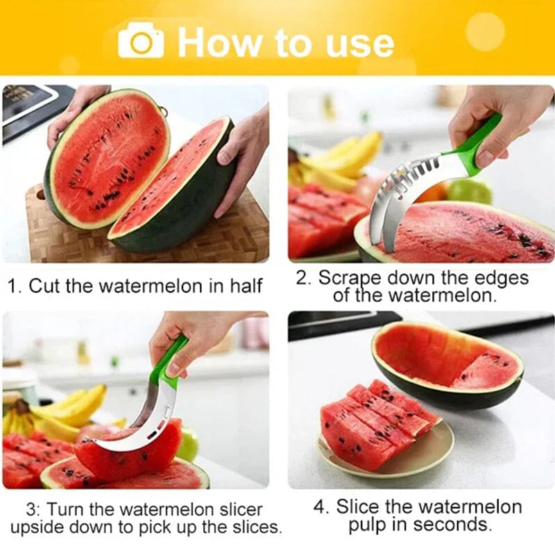 Multifunctional Stainless Steel Fruit Cutter