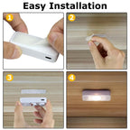 LED Motion Sensor Spotlight - 4 pcs