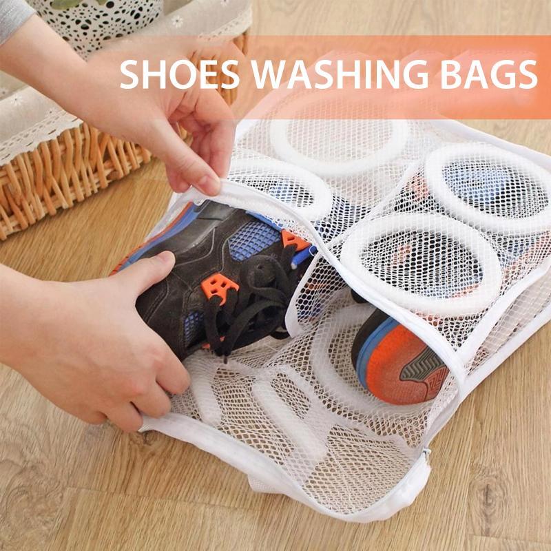 Shoe wash bags