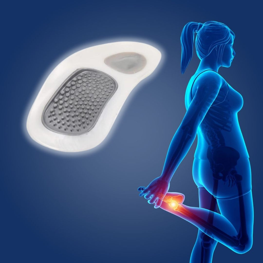 Insoles OrthoStep ComfortFit | Against Heel Pain & Plantar Fasciitis | Arch Support & Shock Absorption