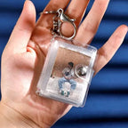 Small Photo Album Keychain Pendant