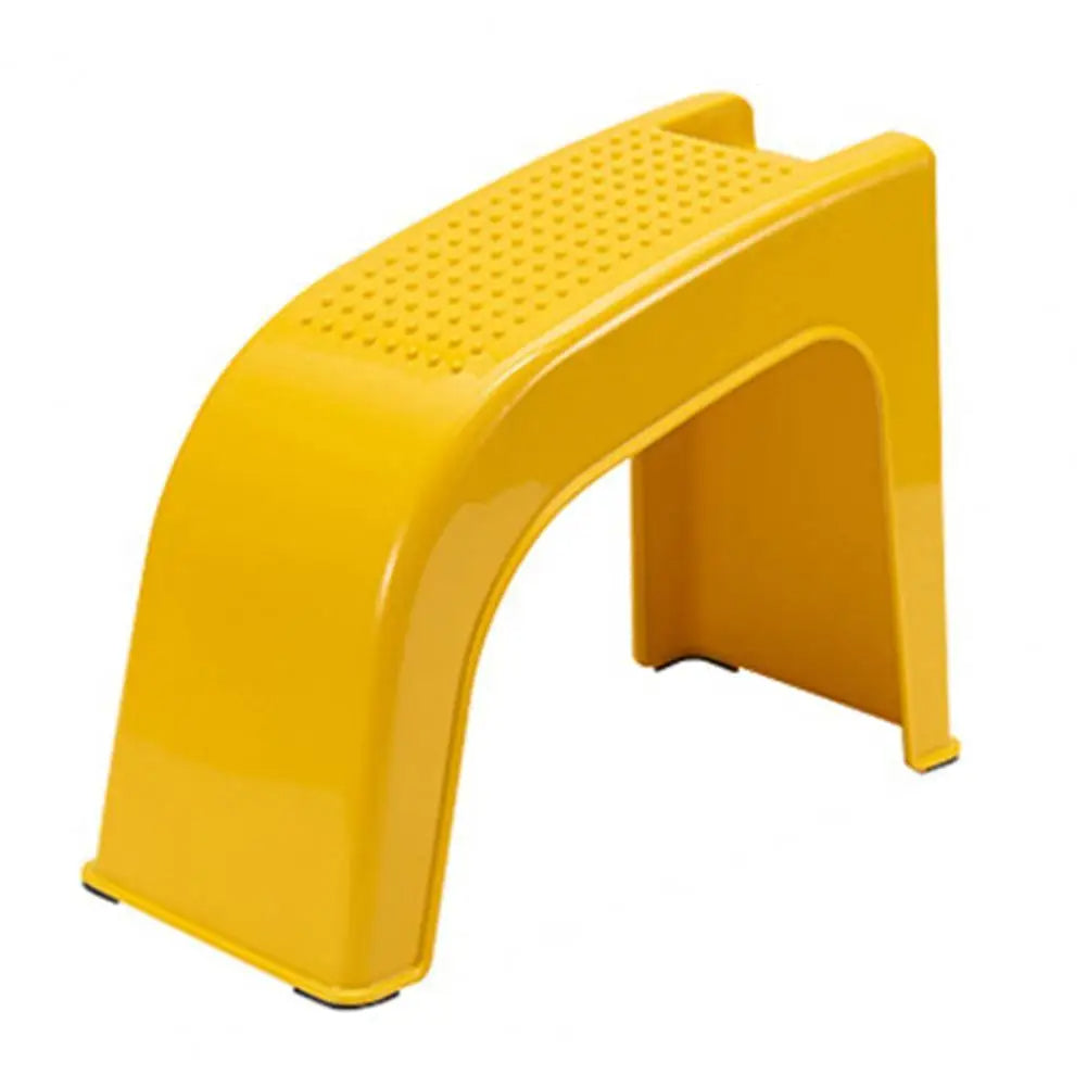Plastic Footstool with Anti-Slip Base