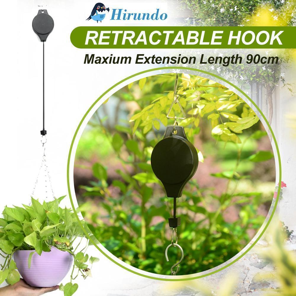 Telescopic Hook for Garden Baskets Pots, Birdhouse