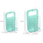 Folding Wall-mounted Non-Perforated Storage Baskets