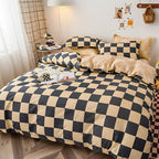 Chateau Checkered Bedding Set | 3pcs Set