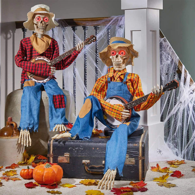 Animated Duel Banjo Skeletons S DrôLes