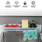 Multifunctional telescopic kitchen support
