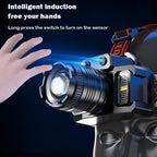 USB Rechargeable Waterproof LED Headlamp