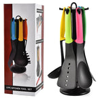 6 Pieces Kitchen Tools Spatula Set Silicone Non-Stick
