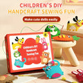 Beautiful sewing kit for children to make themselves