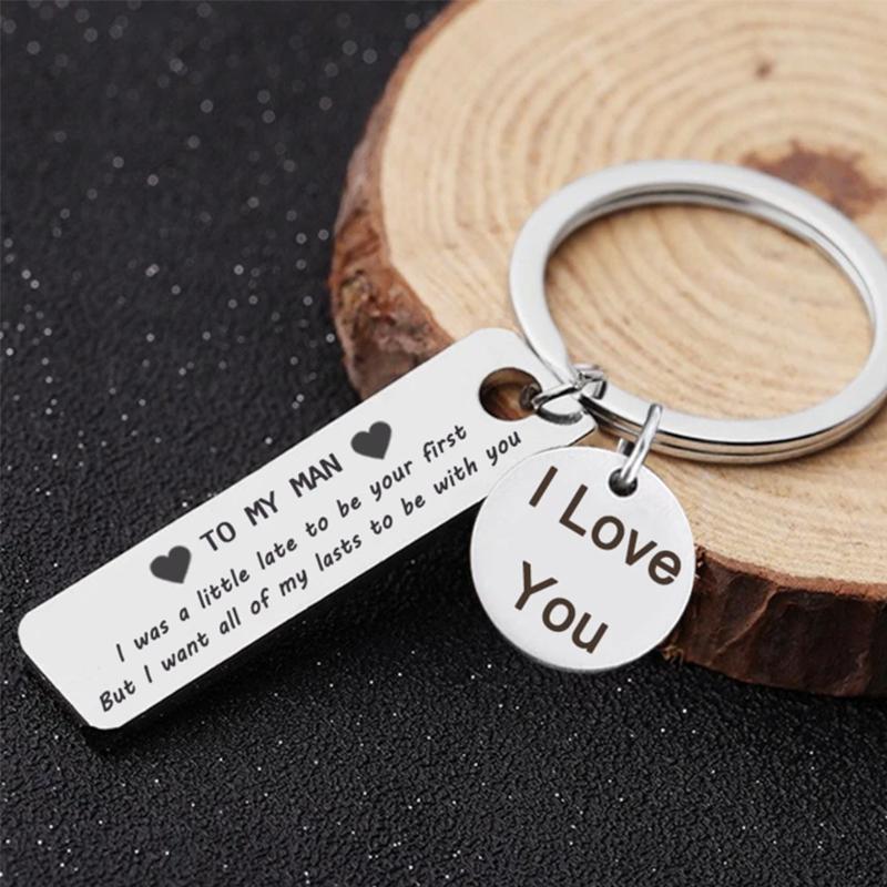 "For my husband I love you" keychain