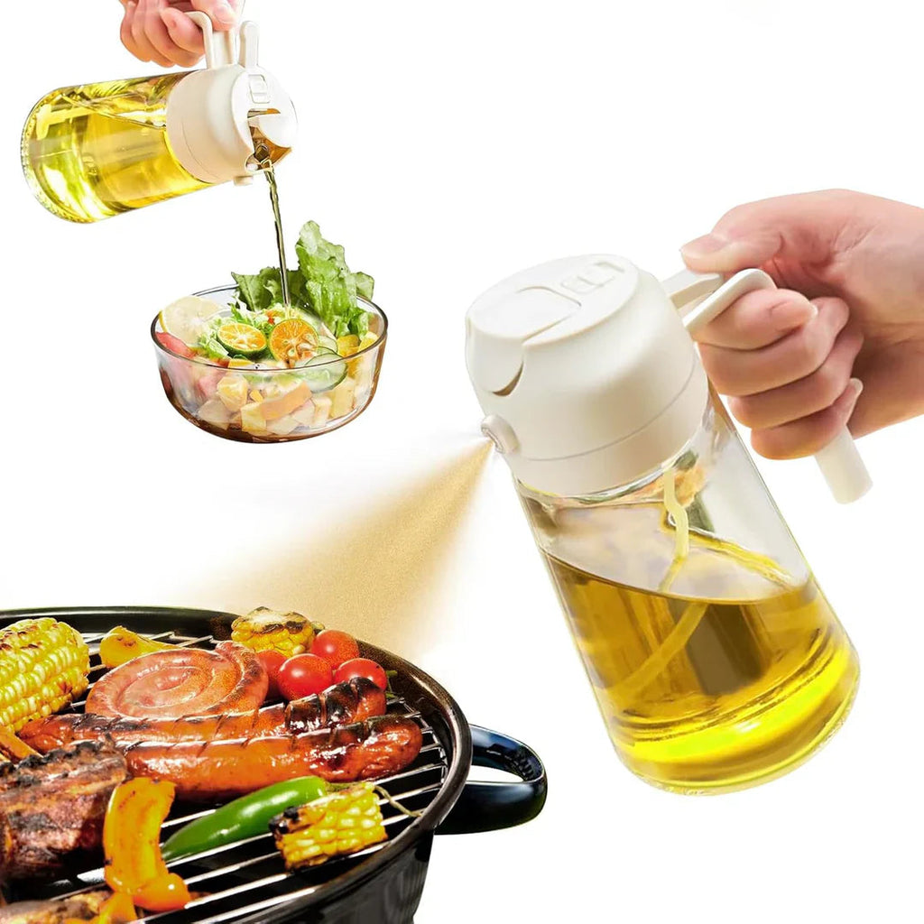 High-Quality 2-in-1 Olive Oil Sprayer