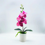 Artificial Orchid Flower – Decorative Artificial Plant for Living Room and Table Decoration