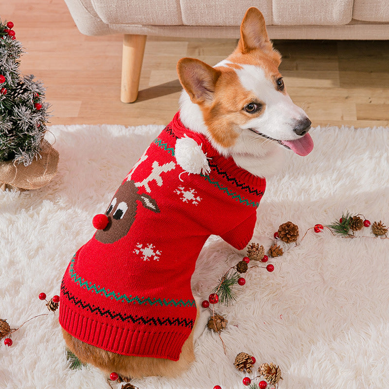 Warm Christmas clothing for pets