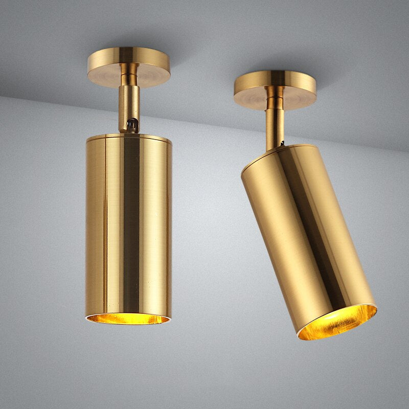 Nordic Brass Gold Spotlight - 5W/10W Led -Lamp