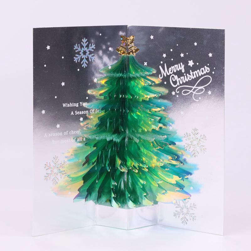Handmade 3D Christmas greeting card