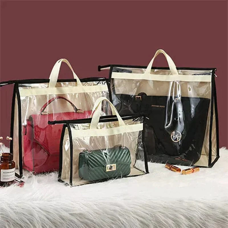 Transparent moisture-resistant dust bag
