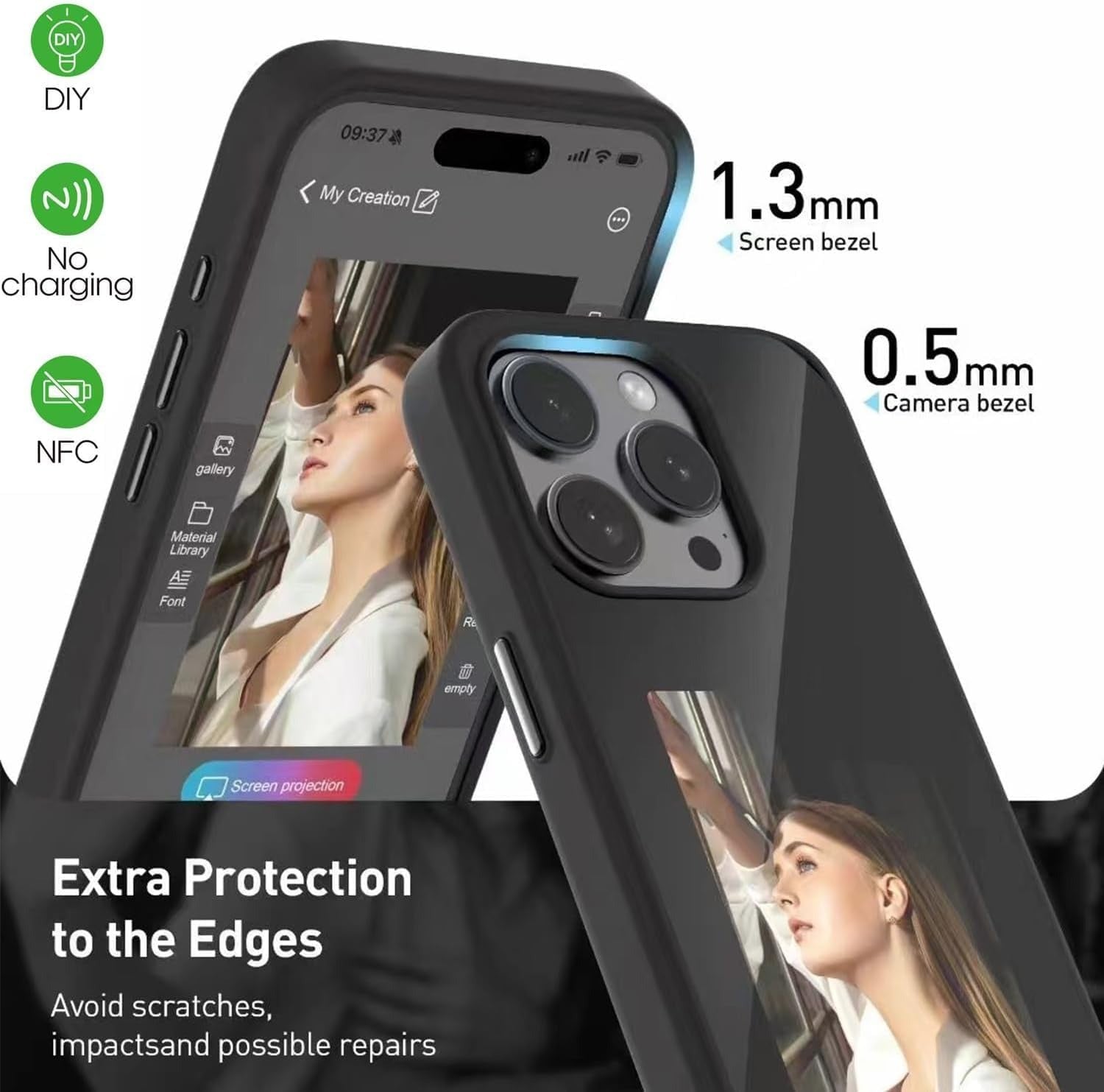 PicFrame iPhone Case | Dynamic Photo Display