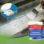 Transparent waterproof adhesive