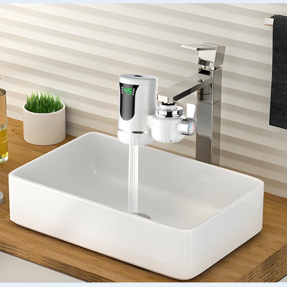 Instant Electric Water Heater Faucet Rapid Heat Digital Display