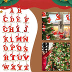 Personalized Christmas 24 Letters Ornaments