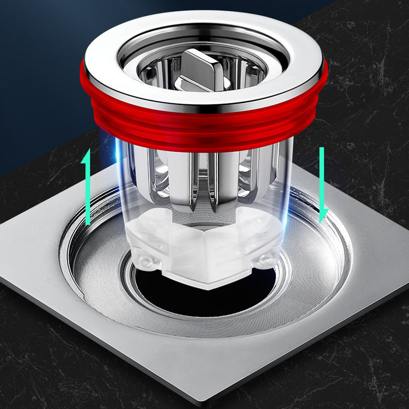Magnetic odor-neutralizing floor drain core