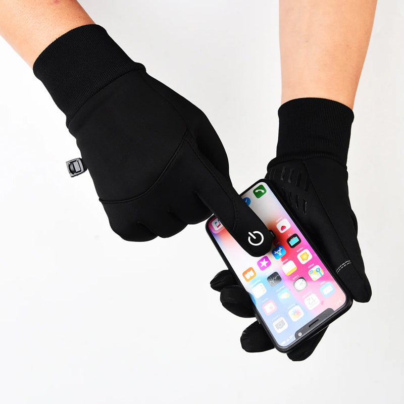 Water-repellent thermal gloves