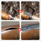 High temperature resistant metal casting repair adhesive