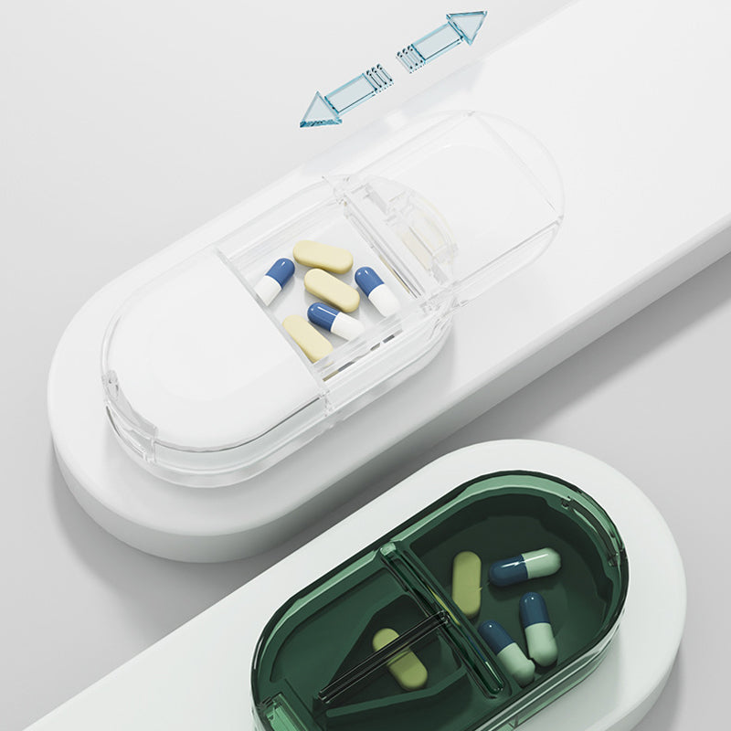 Medicine Pill Cutter Box