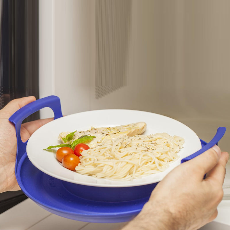 Microwave handle holder