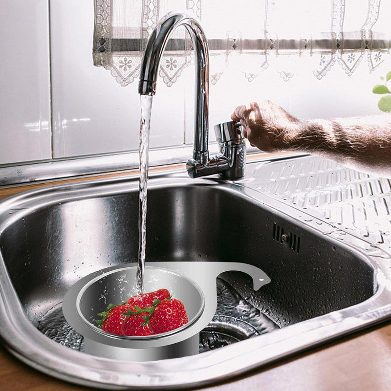 Stainless Steel Swan Sink Drain Basket