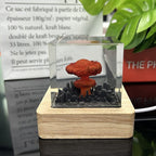 Resin lamp with explosive bombs