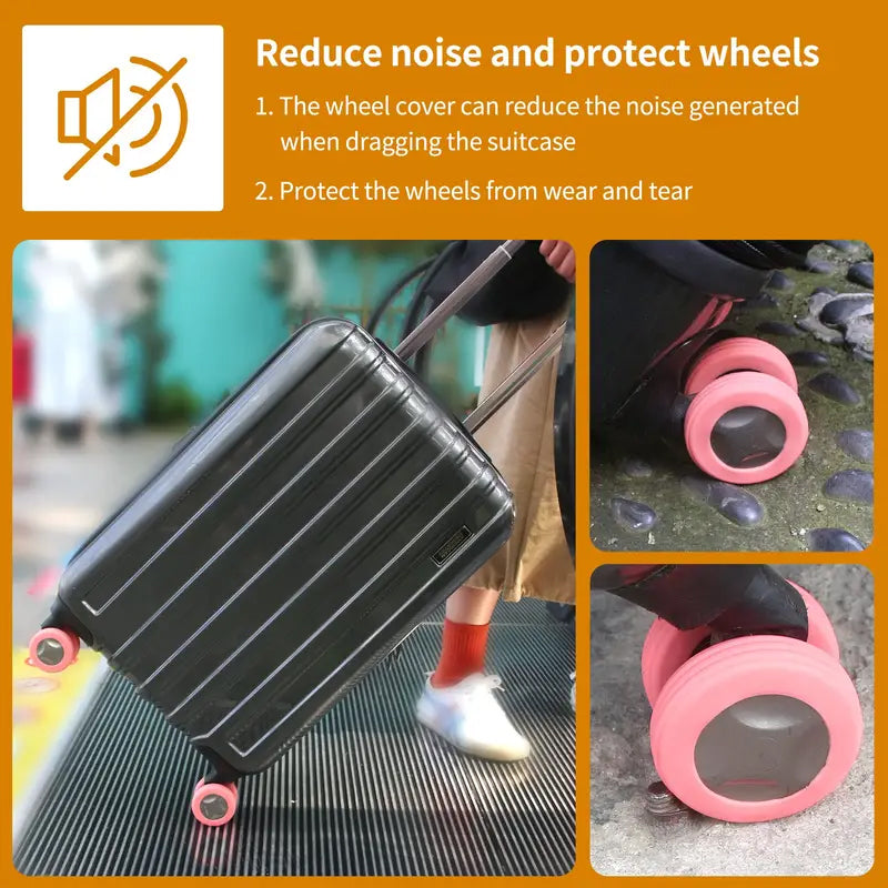 Luggage Compartment Wheel Cover (8 Pieces)