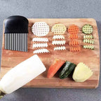 Stainless Steel Potato Wavy Cutter Knife