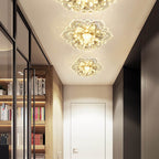 GlowPetal | LED Crystal Ceiling Light | Flower Shaped, RGB Color Changing & Energy Efficient