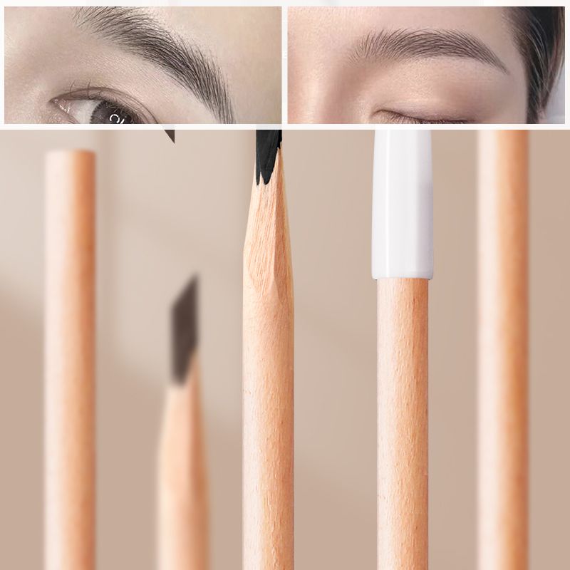 Waterproof Eyebrow Pencil Made of Wood