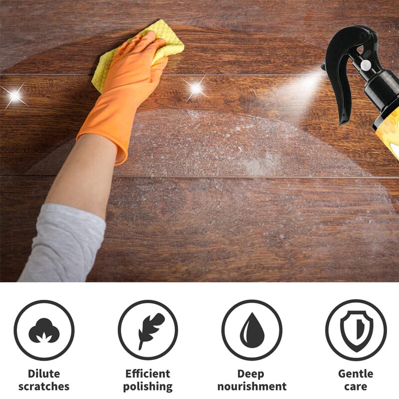 Natural micro-molecular beeswax spray