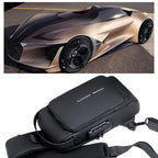 Theft-proof shoulder bag with USB charging port