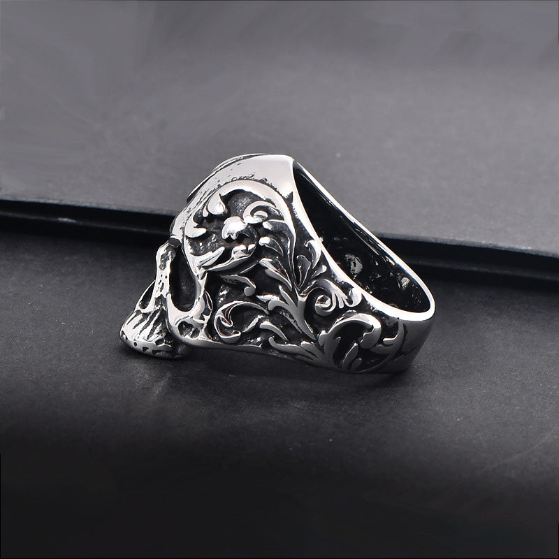 Punk Style Titan Skull Ring