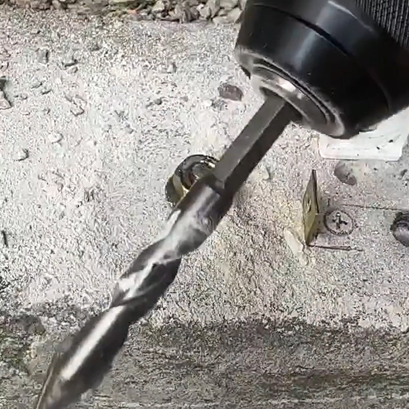 High-strength eccentric twist drill
