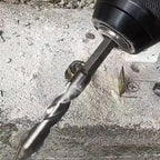 High-strength eccentric twist drill