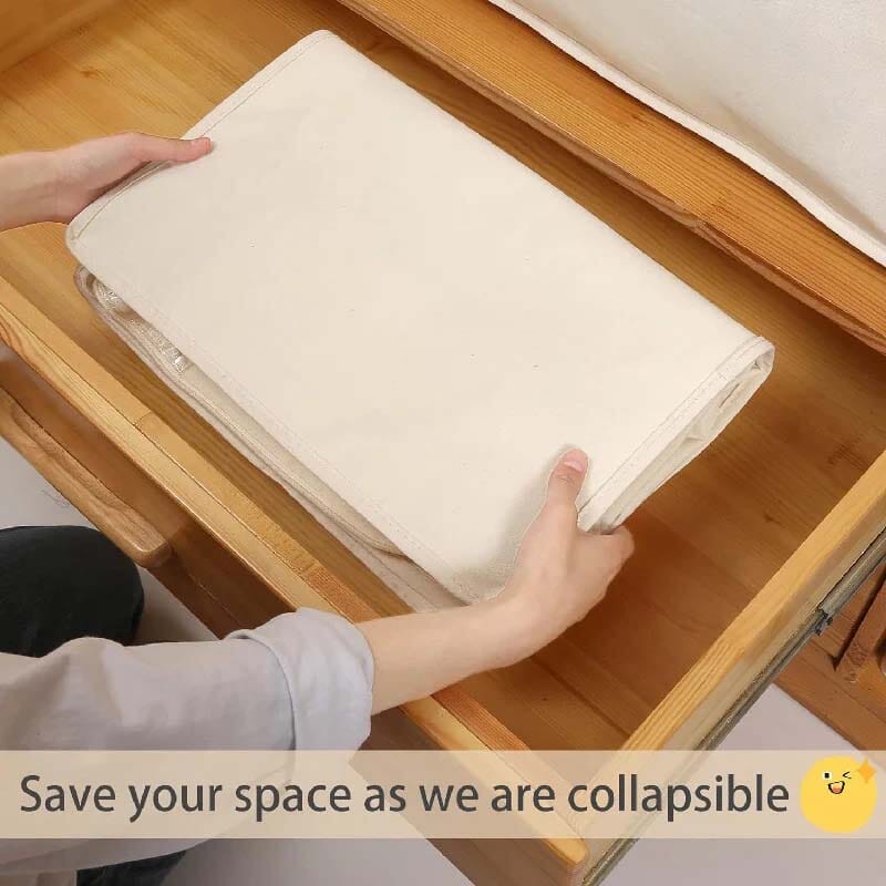 Extremely space-saving, self-compression Organizer