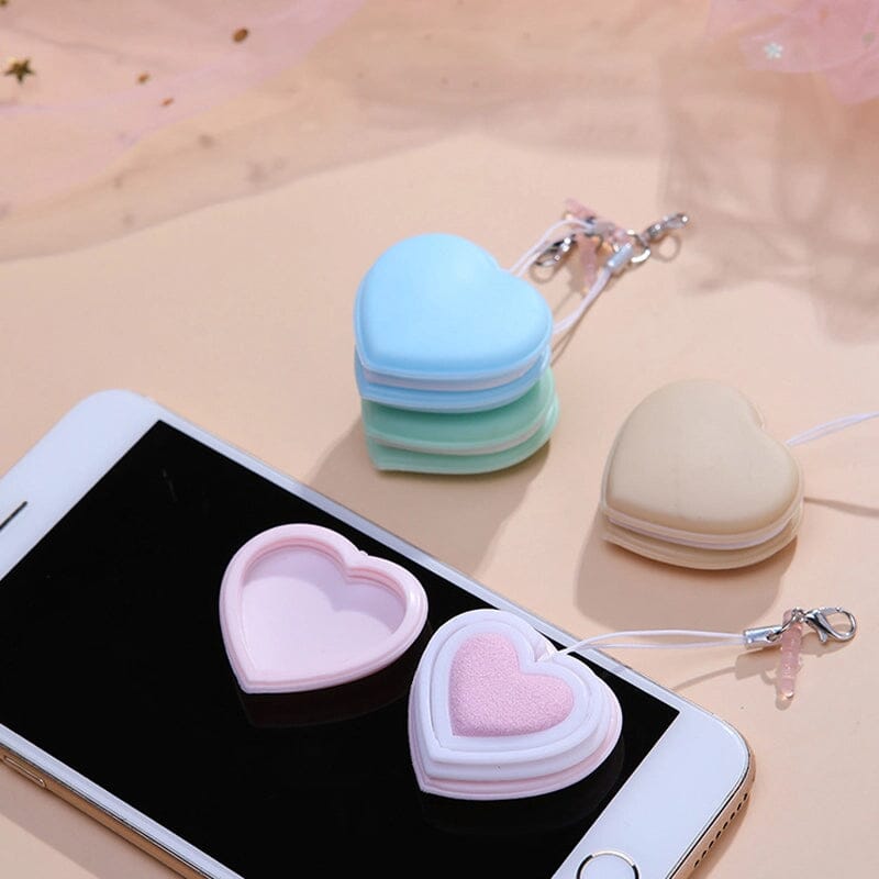 Heart-shaped Macaron screen glass cleaner