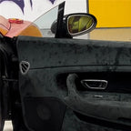 Microfiber self-adhesive car wrapping film